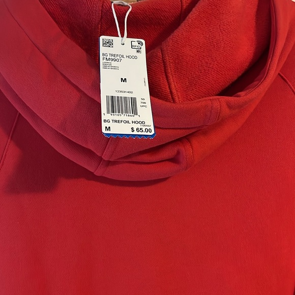Brand new never worn red adidas originals hoodie - Picture 5 of 5